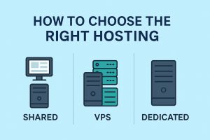 Shared vs VPS vs Dedicated Hosting: How to Choose the Right Hosting for Your Website