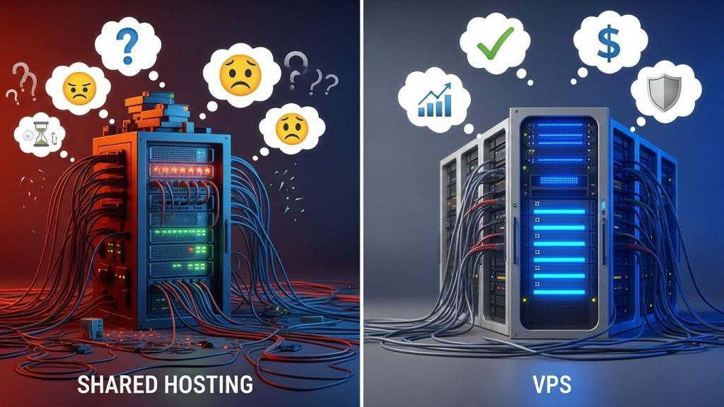 When Should You Upgrade from Shared Hosting to VPS